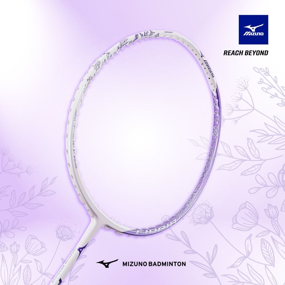 FIORIA LITE (UNSTRUNG) PEARL WHITE / LAVENDER GLOW